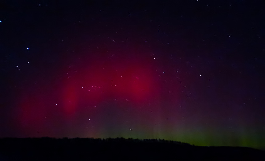 醉龍江|黑龍江漠河再現絢麗北極光