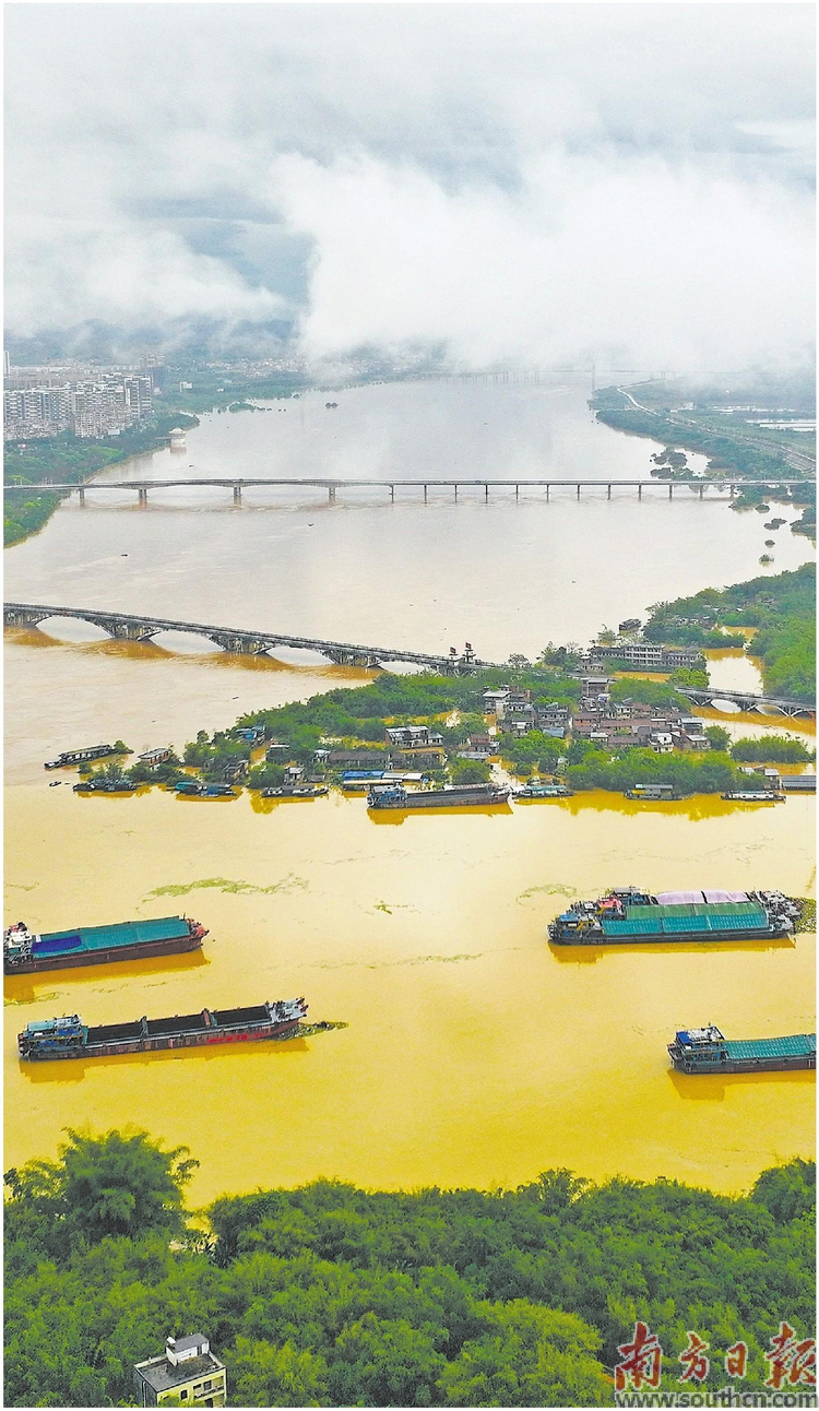 北江韩江接连发生今年第1号洪水