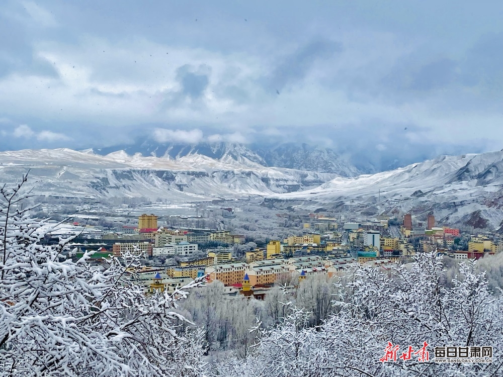 【輪播圖】春雪落祁連 肅南真是美_fororder_00301890918_7a072bc3