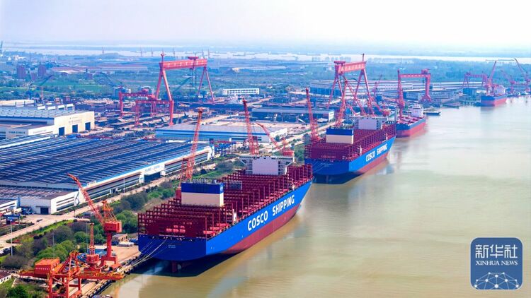 江蘇揚州：造船業發展勢頭強勁