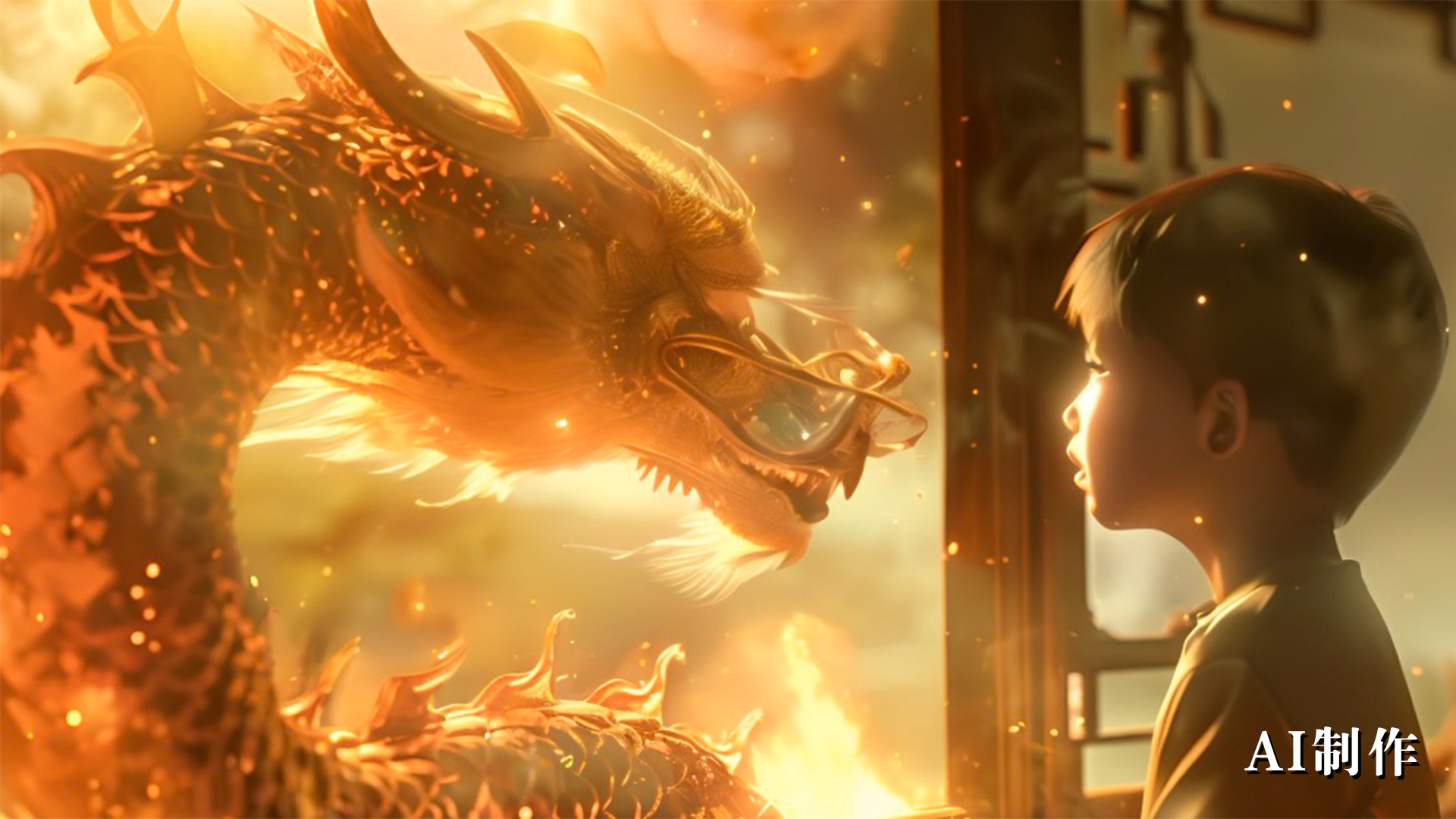 国潮ai微短剧二月二龙抬头