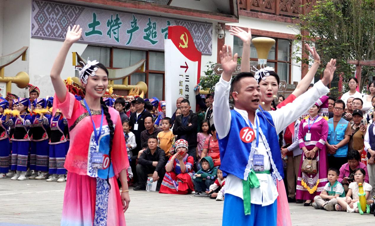 【潮起三月三】桂黔滇湘粤山歌擂台赛于都安开赛_fororder_图片19