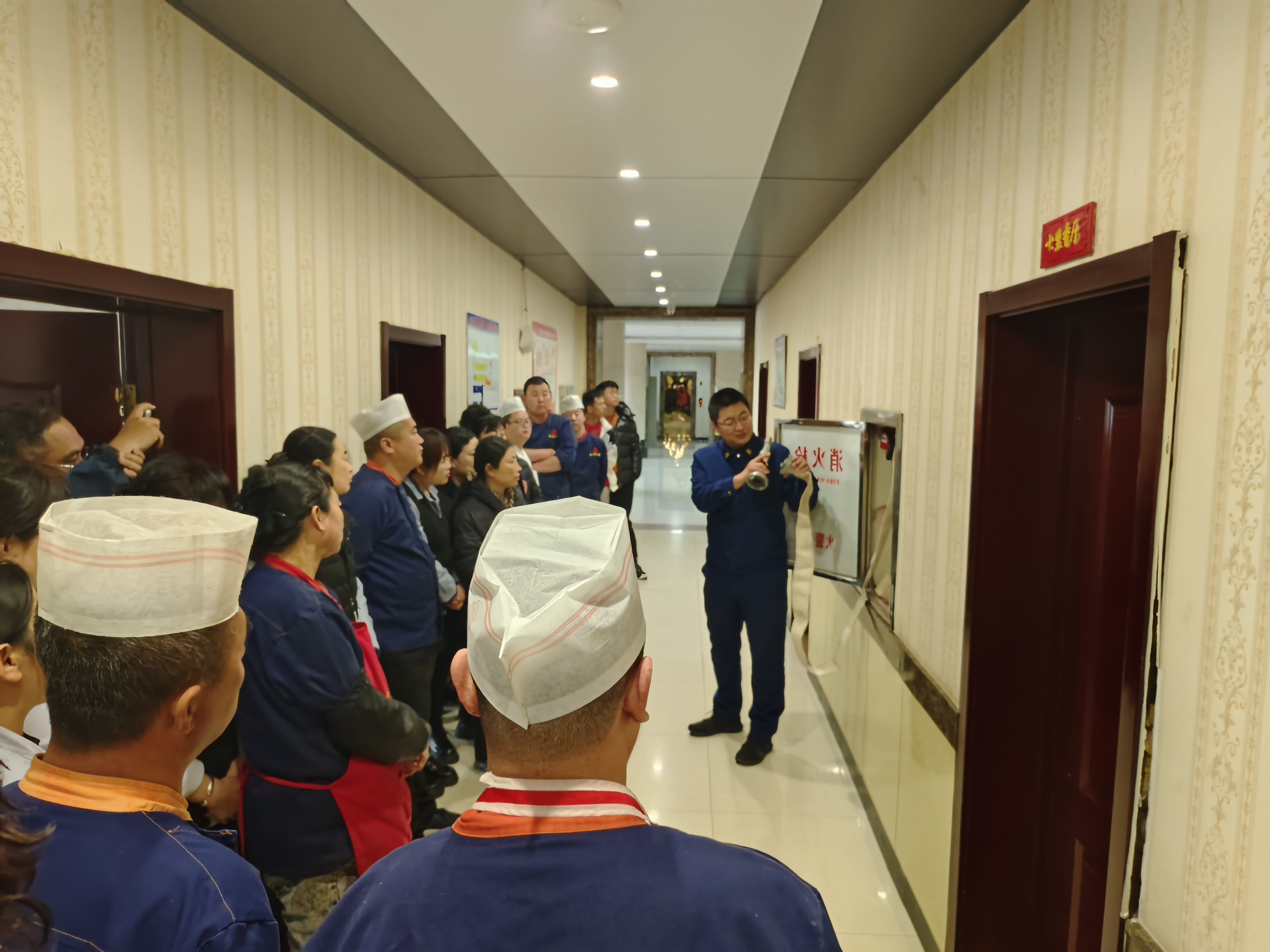 沧州南大港产业园区开展消防安全宣传活动