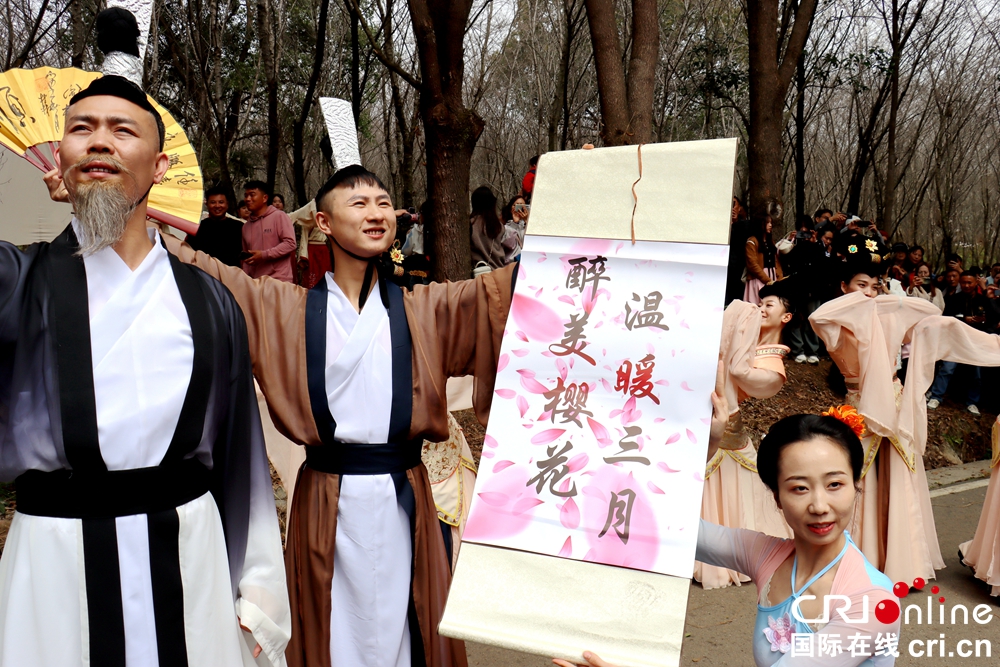 当樱花与交响乐相遇 贵阳路边音乐会·贵安樱花园浪漫开唱_fororder_国风表演 (5).JPG