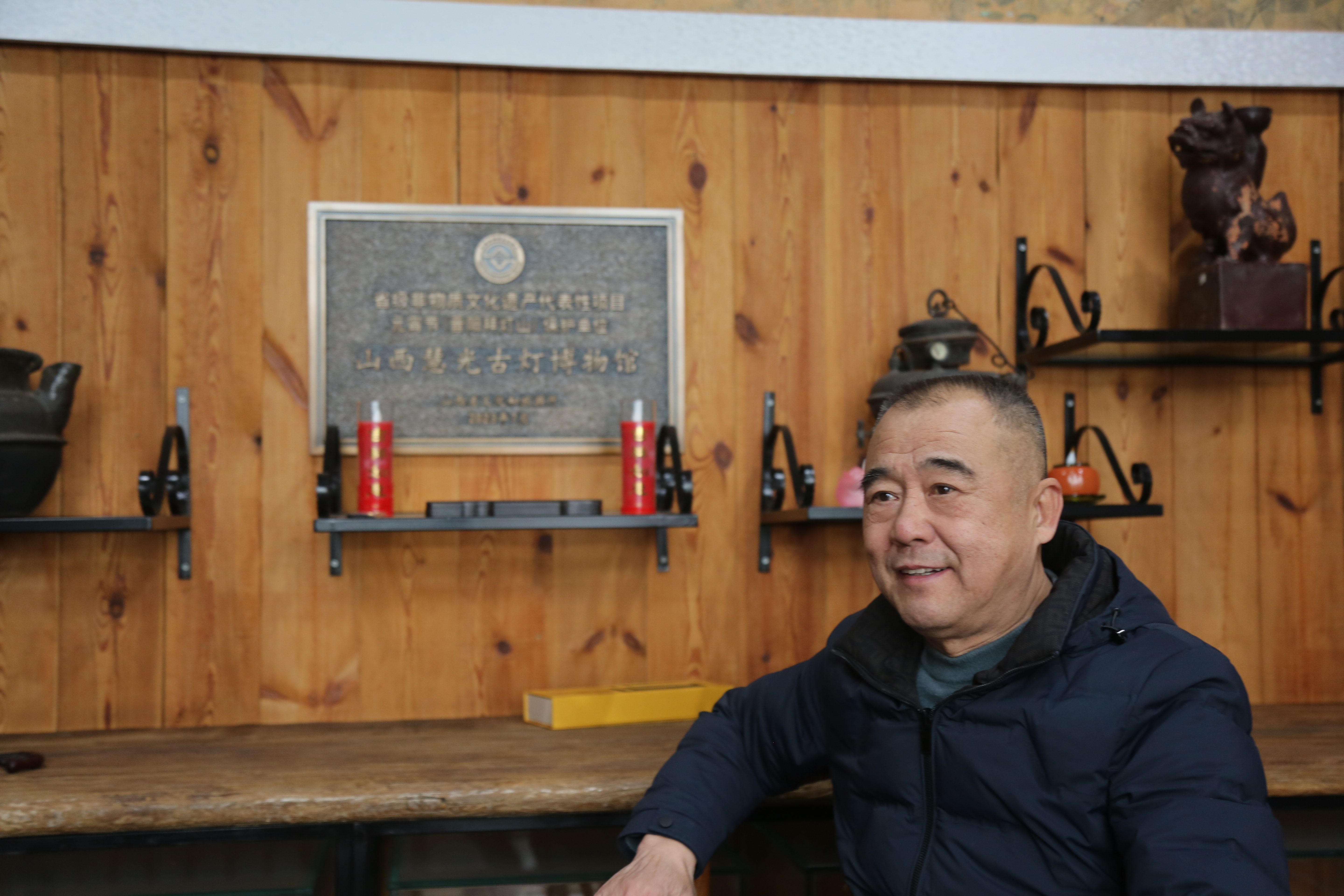 山西慧光古灯博物馆馆长李峰：收藏古灯不是图买卖 是对中国文化的传承_fororder_微信图片_20240319093119
