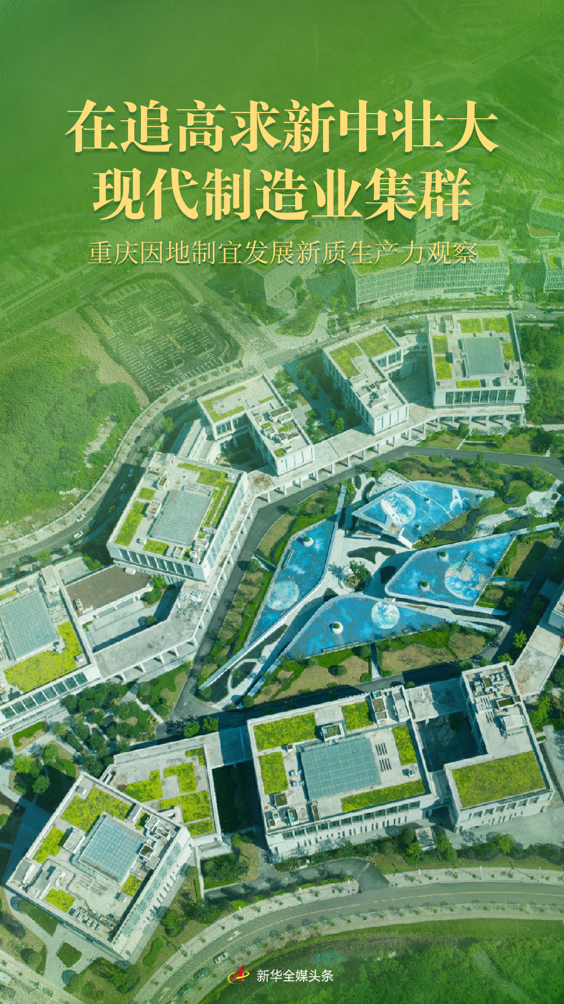 在追高求新中壮大现代制造业集群——重庆因地制宜