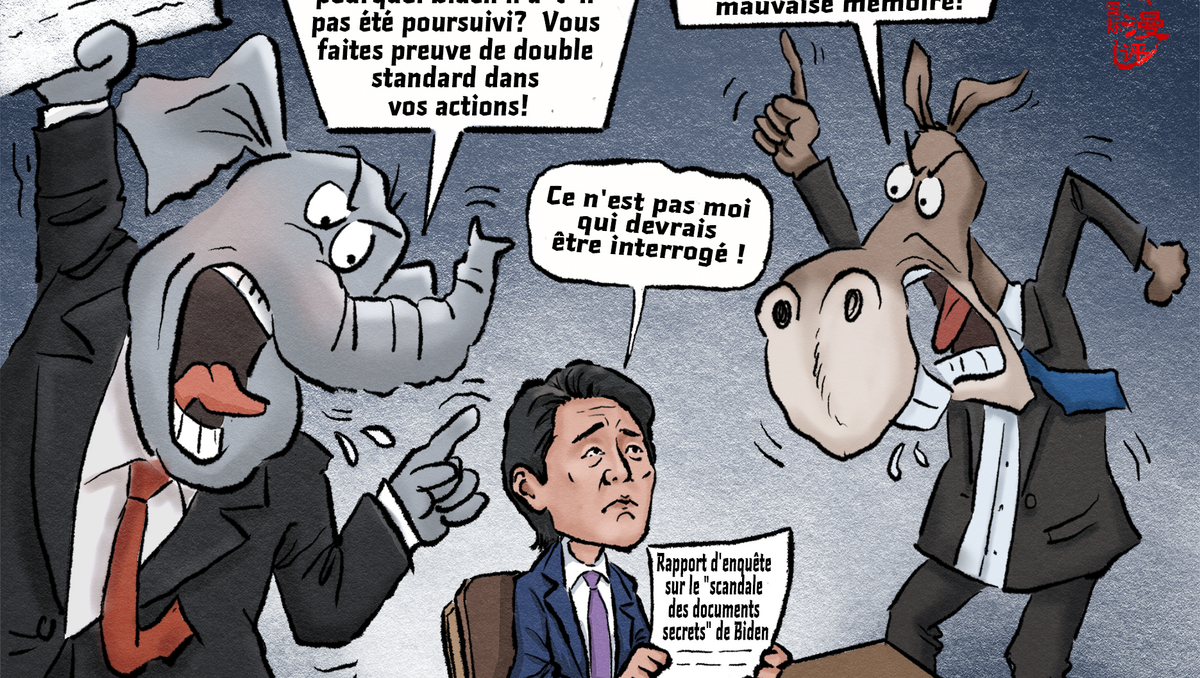 【Actualité en caricatures】« Ce n'est pas moi qui devrais être interrogé！ »