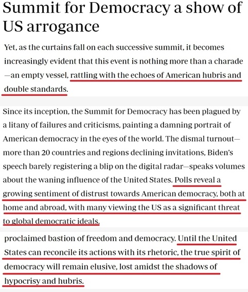 “没有美国武器，以色列不可能在加沙发动毁灭性战争”