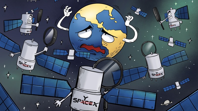 【Editorial Cartoon】SpaceX or SpyX?