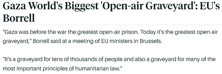 “没有美国武器，以色列不可能在加沙发动毁灭性战争”