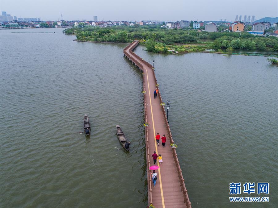 浙江塘栖镇：乡村百姓乐享春季乡村美景