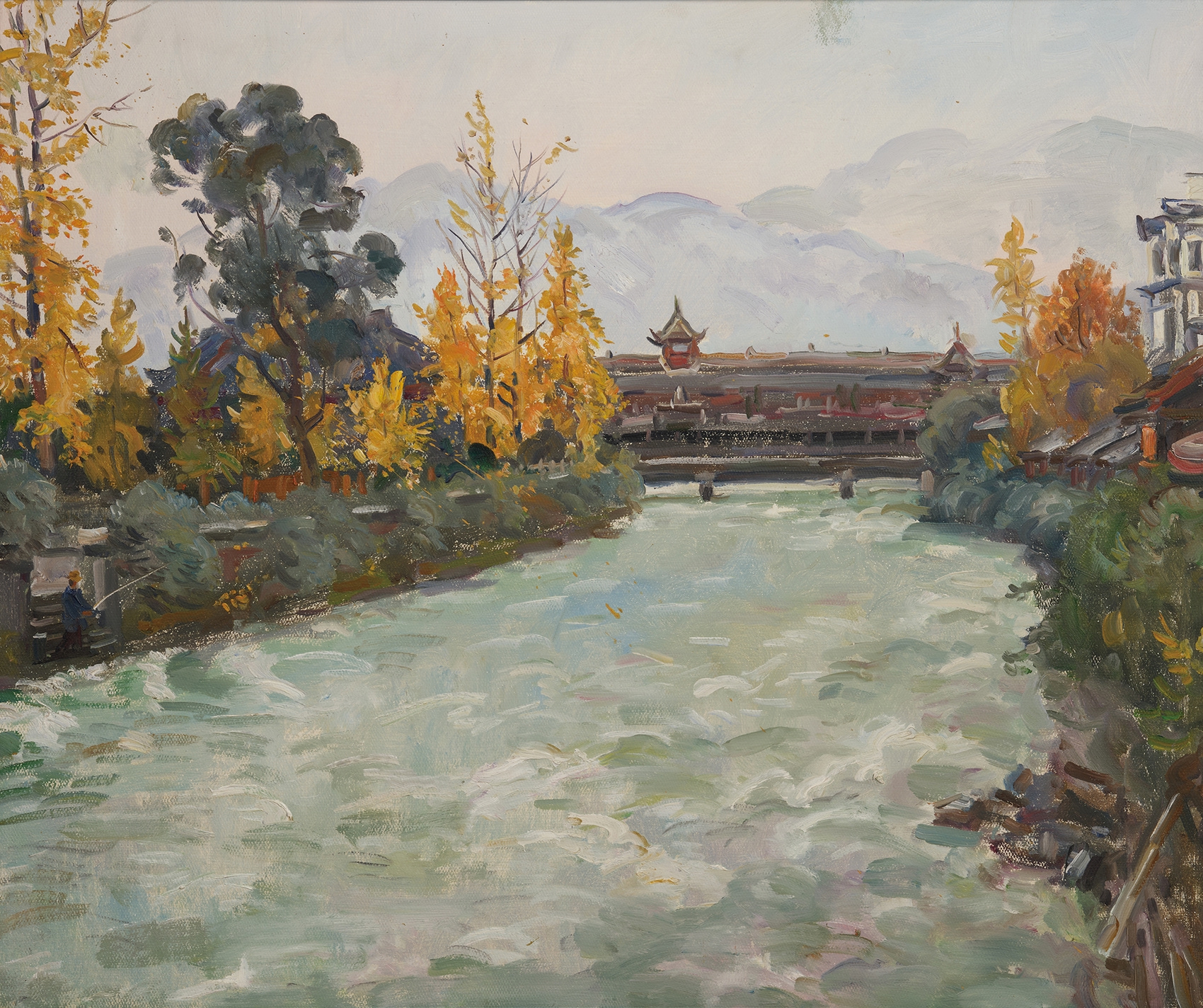 （转载）画框内外感受“艺术与生命”涌动 俄罗斯艺术家瓦列里·列德涅夫作品展开幕