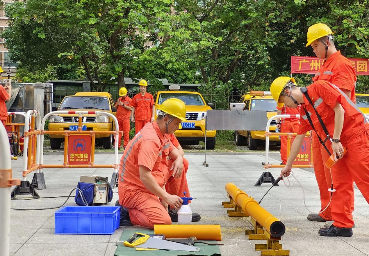 广州天河：城市管理聚焦民生福祉 助力建设宜居韧性智慧城市_fororder_管道燃气应急抢险演练