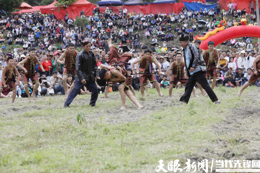 黎平“摔跤节：节日里盛开的民族团结之花