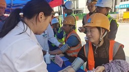中建四局四川建设公司在贵州遵义开展“送医疗”进项目活动