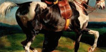 目光坚定 姿态优雅——《艺术里的奥林匹克》带您感受油画《女骑士》中女性骑手的力量与美感