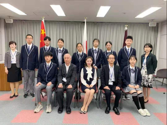 【科教 圖文】重慶育才中學師生赴日本參加櫻花科技計劃