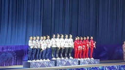 藝術體操世界盃 中國隊集體項目收穫兩金