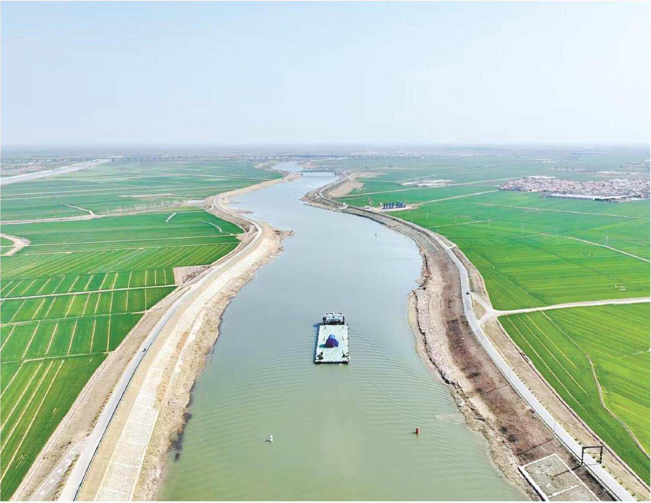 濟南小清河開啟內外貿一體化業務