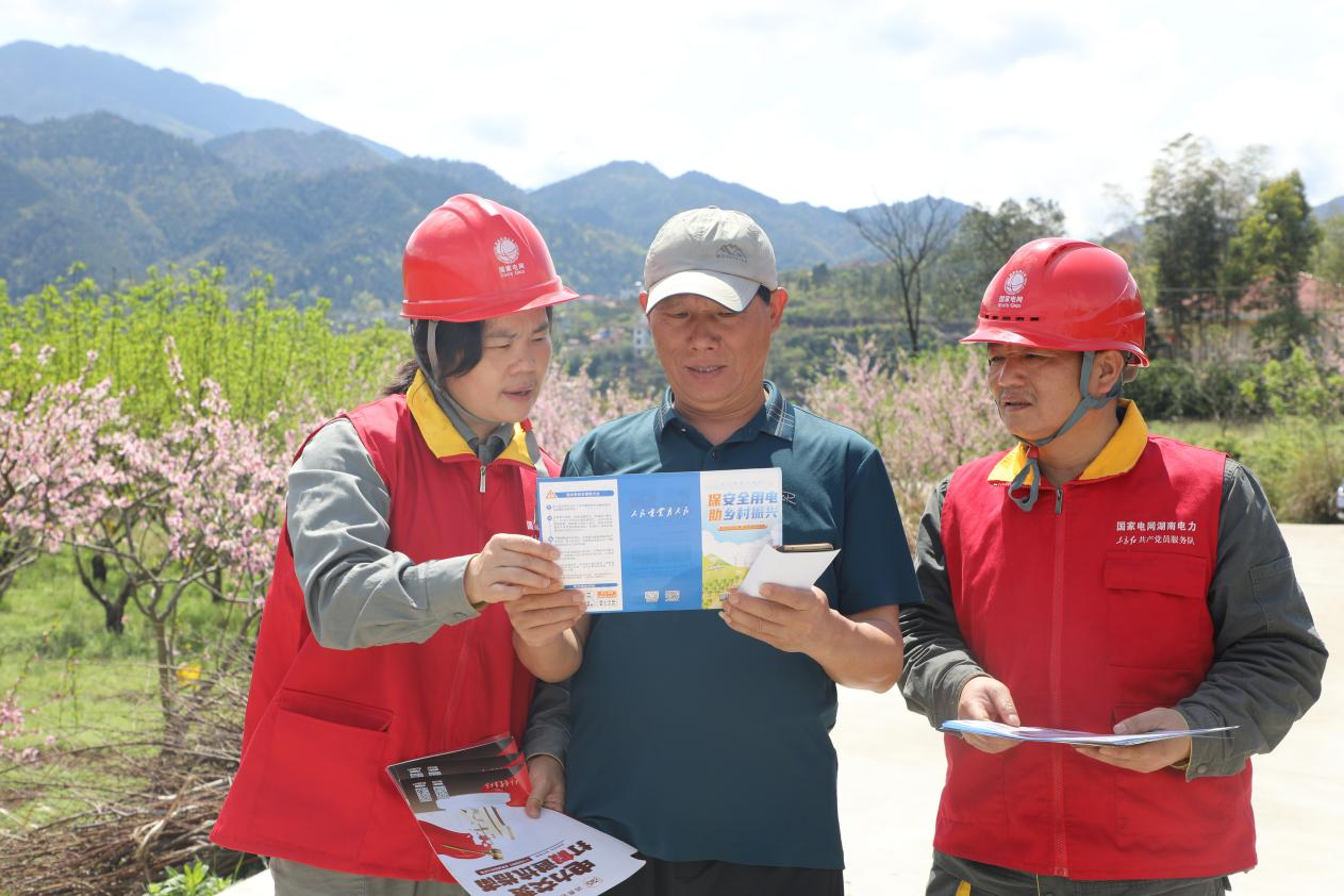 湖南新寧：電力賦能“賞花經濟”_fororder_圖片2