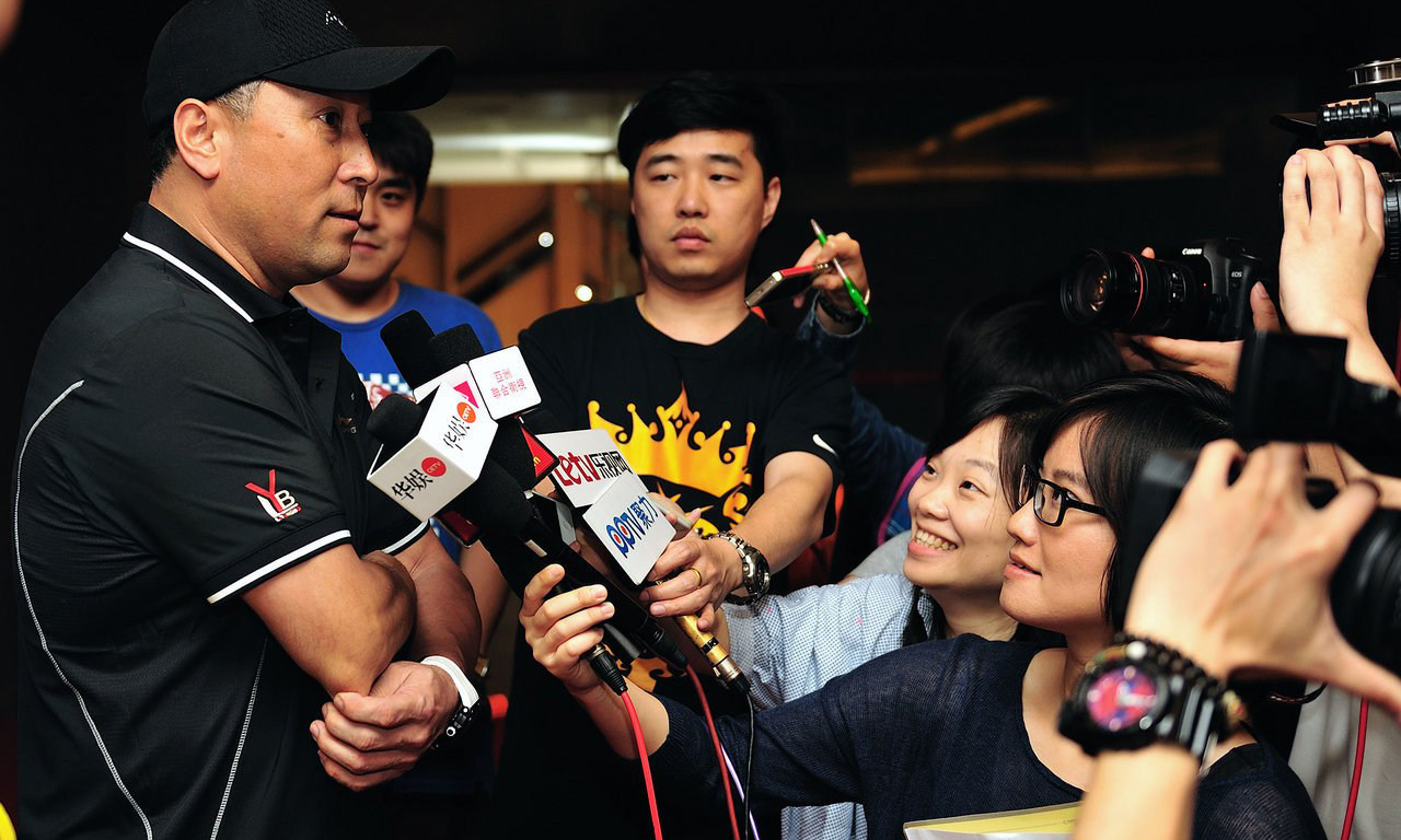 "大嘴"李永波:模特标准挑球员 儿子2016夺冠