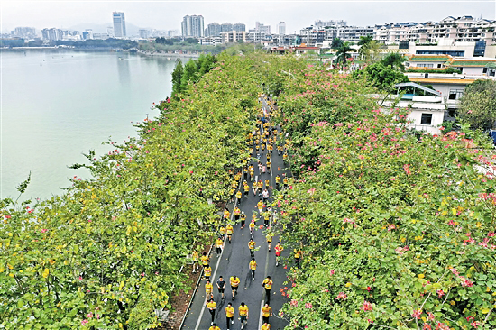 1.4万跑友共赴春日“肇马”之约_fororder_马拉松调