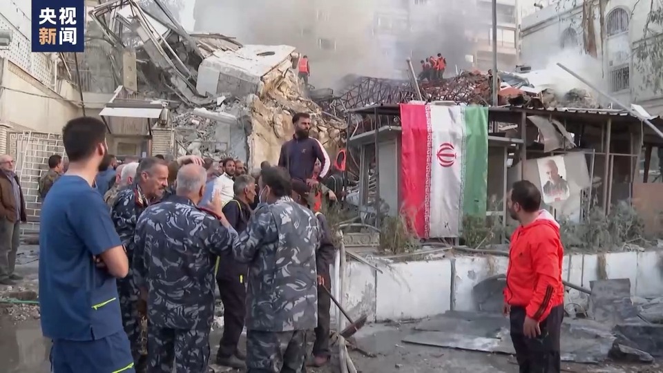 总台记者观察丨伊朗驻叙利亚使馆遭袭是本轮巴以冲突外溢结果