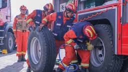 【原创】张掖市消防救援支队开展第一季度战勤保障拉动演练