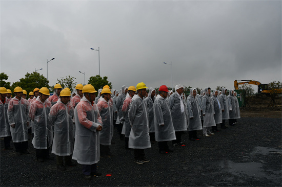 鹽城鹽都區龍岡鎮舉行重大項目開工活動_fororder_圖片8