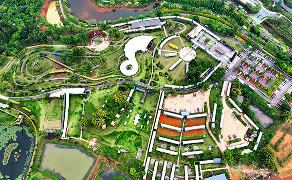 眉山仁寿：“五一”小长假近郊游火热_fororder_黑龙滩景区一景