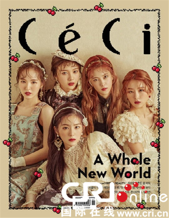 redvelvet拍写真 变复古女郎高贵冷艳