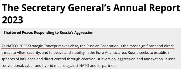 “北约的所作所为让情况变得更糟”