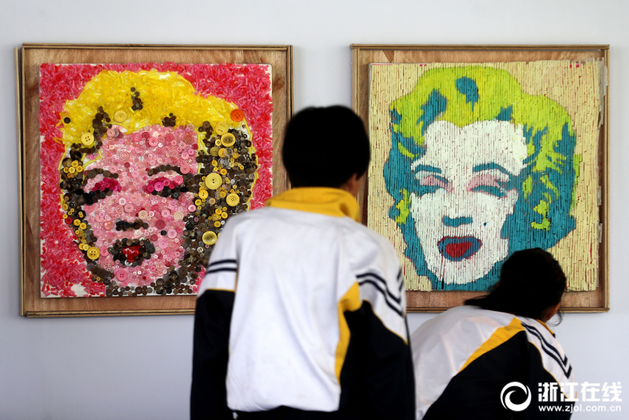 杭州西溪湿地博物馆举办垃圾艺术展