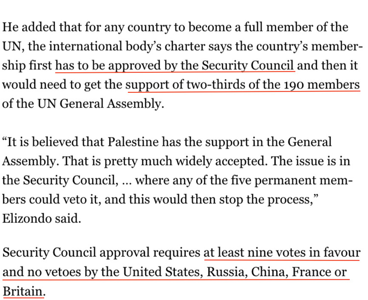 巴勒斯坦能否“入联”要看美国脸色？