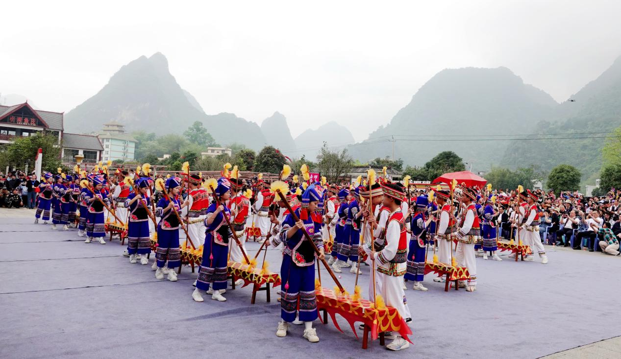【潮起三月三】桂黔滇湘粤山歌擂台赛于都安开赛_fororder_图片15