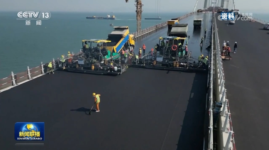 深中通道开始桥梁荷载试验