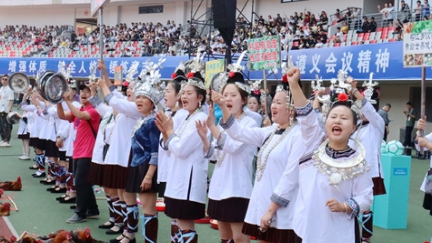 “村超市州行”活动在贵州遵义火热开启 2.36万人共赏足球嘉年华