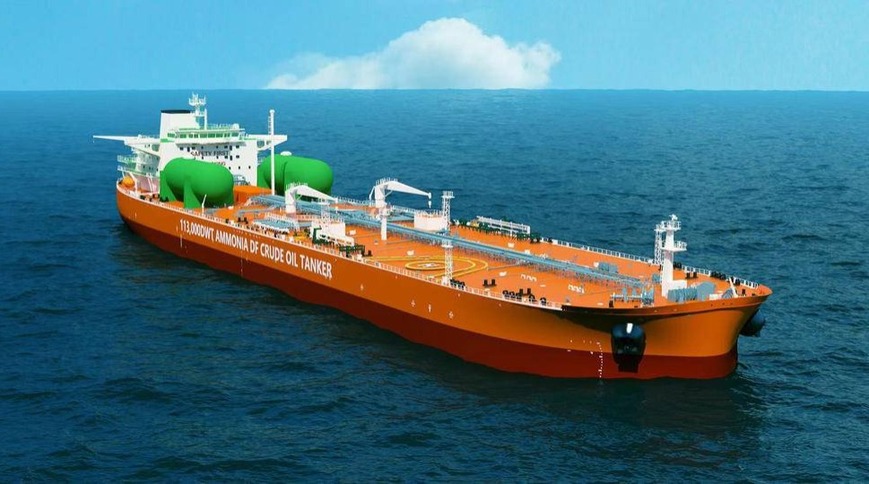 突破！大連造船簽下全球首例液氨燃料動力油船訂單