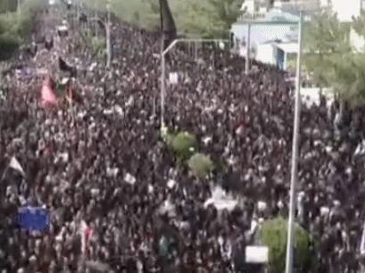 伊朗已故总统莱希告别仪式在比尔詹德举行