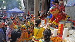 揚善送祝福 南寧市邕寧區舉辦多彩民俗活動慶蒲廟花婆節