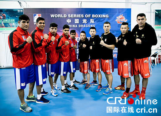 世界拳擊聯賽在貴陽“開戰” 中國龍隊對決印度老虎隊
