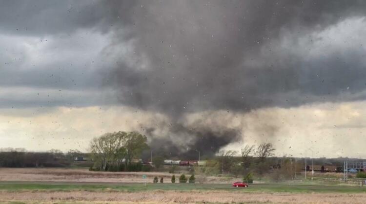 美国中部强风暴及龙卷风天气持续 已致6人受伤