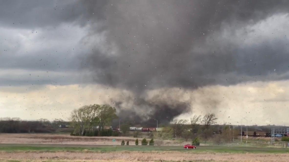 美国中部强风暴及龙卷风天气持续 已致6人受伤