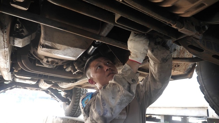 “这就是我们作为中国维和军人的使命和担当”