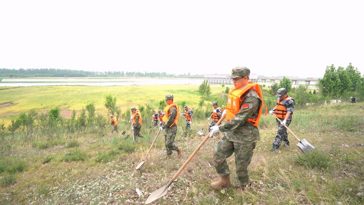 河北盐山：以“演”促防 以“练”备汛_fororder_图片 2