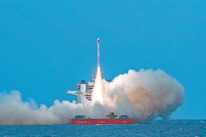 “北京箭”從大海飛向宇宙