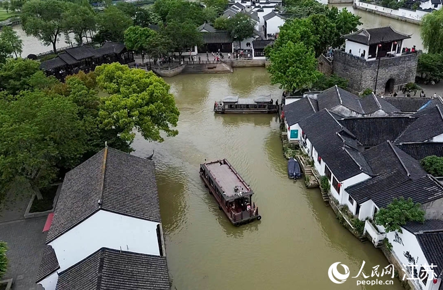 江蘇蘇州：運河兩岸 串珠成鏈