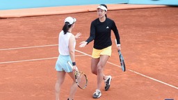 2024馬德里網球公開賽 王欣瑜/鄭賽賽晉級女雙八強