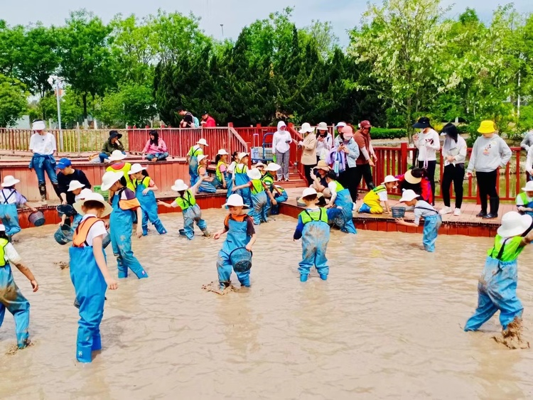 天津市津南区小站镇：“五一”小长假 研学游掀热潮_fororder_1