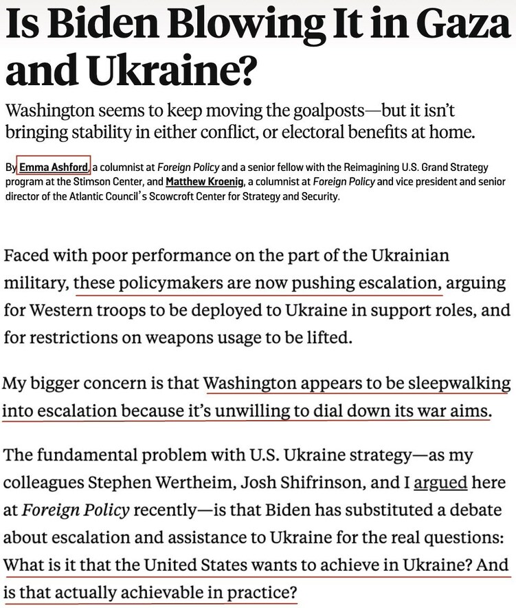 “美国的目标变得越来越相互矛盾”